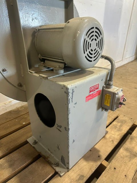"CINCINNATI HP-4C21" H.D INDUSTRIAL FAN BLOWER 208-230/460V, 5HP 3450RPM - Second Life-Equipment-collection_name