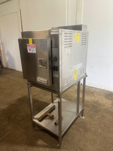 CLEVELAND 21CGA5 STEAMCRAFT ULTRA 5 N GAS 5 PAN CONVECTION FOOD STEAMER W/STAND - Second Life - Equipment - collection_name