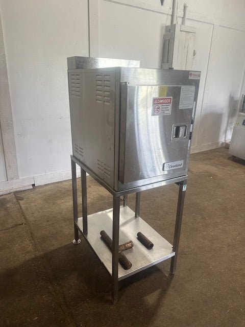 CLEVELAND 21CGA5 STEAMCRAFT ULTRA 5 N GAS 5 PAN CONVECTION FOOD STEAMER W/STAND - Second Life - Equipment - collection_name