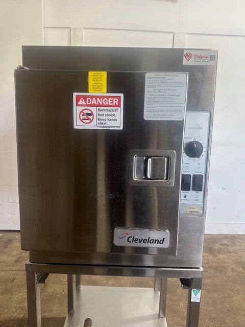 CLEVELAND 21CGA5 STEAMCRAFT ULTRA 5 N GAS 5 PAN CONVECTION FOOD STEAMER W/STAND - Second Life - Equipment - collection_name
