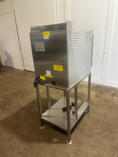 CLEVELAND 21CGA5 STEAMCRAFT ULTRA 5 N GAS 5 PAN CONVECTION FOOD STEAMER W/STAND - Second Life - Equipment - collection_name