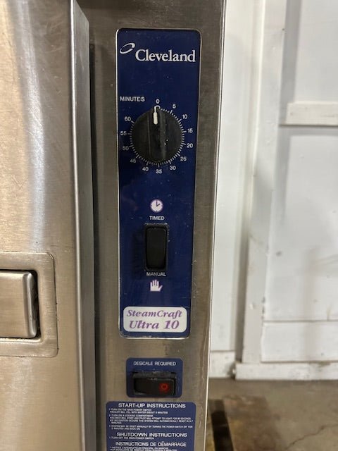 "CLEVELAND 24CGA10"H.D COMMERCIAL STEAMCRAFT 10 PANS N GAS STEAMER,125,000 BTU - Second Life - Equipment - collection_name