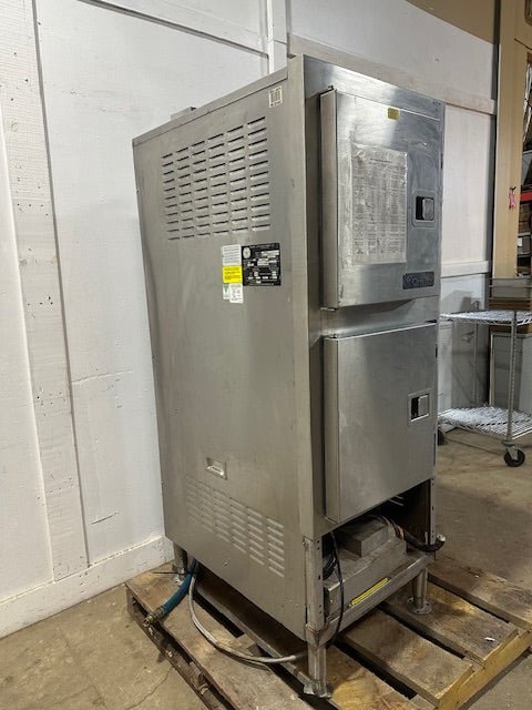 "CLEVELAND 24CGA10"H.D COMMERCIAL STEAMCRAFT 10 PANS N GAS STEAMER,125,000 BTU - Second Life - Equipment - collection_name