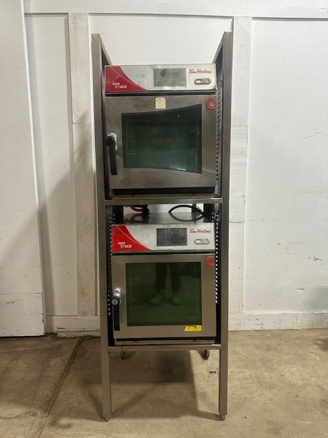 "CLEVELAND OES 6.10 MINI" 208V 3PH ELECTRIC COMBI OVEN STEAMER, DOUBLE STACK - Second Life - Equipment - collection_name