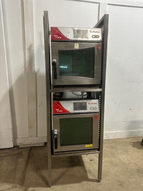 "CLEVELAND OES 6.10 MINI" 208V 3PH ELECTRIC COMBI OVEN STEAMER, DOUBLE STACK - Second Life - Equipment - collection_name