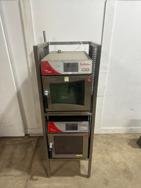 "CLEVELAND OES 6.10 MINI" 208V 3PH ELECTRIC COMBI OVEN STEAMER, DOUBLE STACK - Second Life - Equipment - collection_name