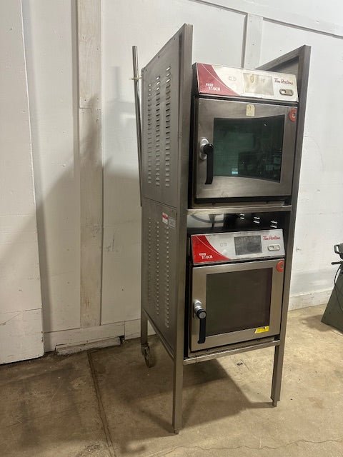 "CLEVELAND OES 6.10 MINI" 208V 3PH ELECTRIC COMBI OVEN STEAMER, DOUBLE STACK - Second Life - Equipment - collection_name