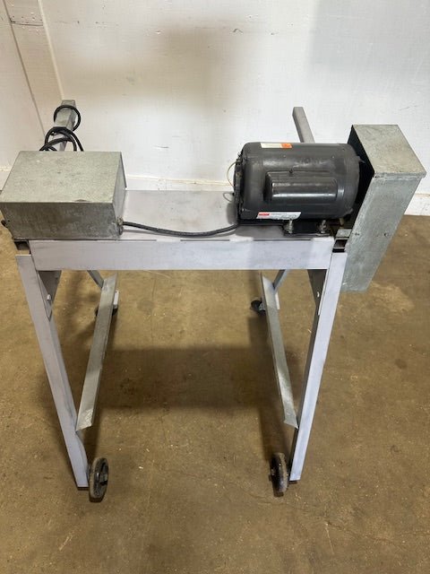 CLINEBELLE SHAVER 45"H x 35"D MATERIAL SLITTER/CUTTERS MACHINE ON CASTERS - Second Life - Equipment - collection_name