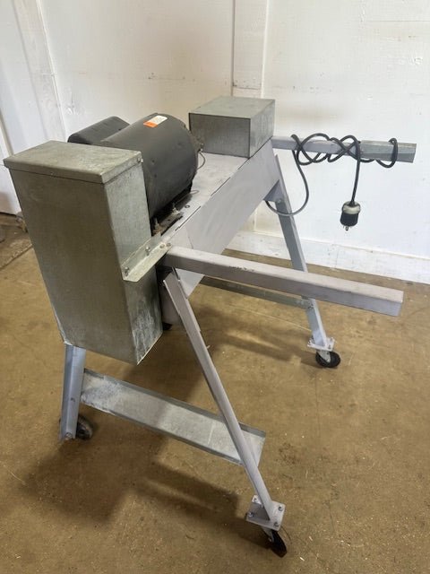 CLINEBELLE SHAVER 45"H x 35"D MATERIAL SLITTER/CUTTERS MACHINE ON CASTERS - Second Life - Equipment - collection_name