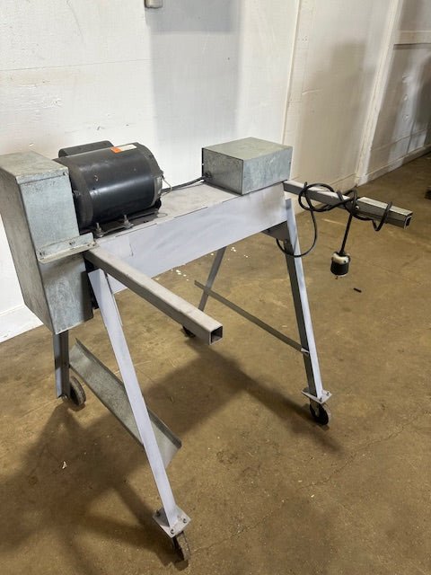 CLINEBELLE SHAVER 45"H x 35"D MATERIAL SLITTER/CUTTERS MACHINE ON CASTERS - Second Life - Equipment - collection_name