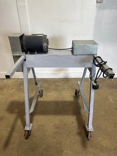 CLINEBELLE SHAVER 45"H x 35"D MATERIAL SLITTER/CUTTERS MACHINE ON CASTERS - Second Life - Equipment - collection_name