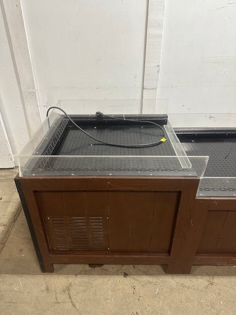 "CMS" 2 SECTION GRAB &amp; GO OPEN AIR REFRIGERATED PRODUCE DISPLAY MERCHANDISER - Second Life - Equipment - collection_name