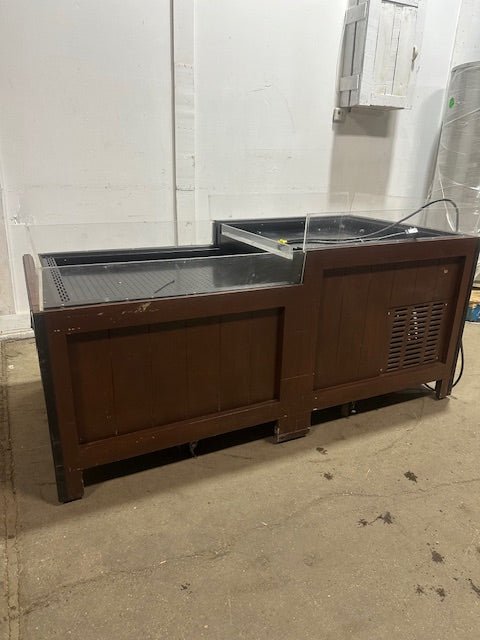 "CMS" 2 SECTION GRAB &amp; GO OPEN AIR REFRIGERATED PRODUCE DISPLAY MERCHANDISER - Second Life - Equipment - collection_name