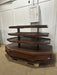 "CMS" 4 TIERS WOODEN DRY FOOD DISPLAY STAND 49"H x 79"W x 52"D - Second Life-Equipment-#collection_name#