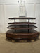 "CMS" 4 TIERS WOODEN DRY FOOD DISPLAY STAND 49"H x 79"W x 52"D - Second Life-Equipment-#collection_name#