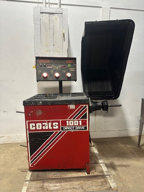 "COATS 1001"DIRECT - DRIVE COMPUTER WHEEL/TIRE BALANCER FOR TRUCK & CAR ,3PH 220V - Second Life - Equipment - collection_name