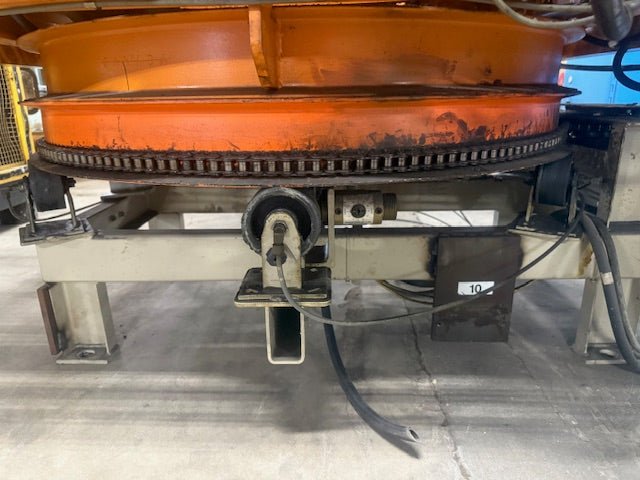 CONVEYABILITY M9012 TURN TABLE TRANSFER CONVEYOR UNIT W/POWER TURNTABLE, ROLLERS - Second Life - Equipment - collection_name