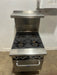 "COOKRITE" H.D COMMERCIAL NAT GAS 4 BURNER STOVE WITH OVEN ON CASTERS - Second Life - Equipment - collection_name