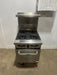 "COOKRITE" H.D COMMERCIAL NAT GAS 4 BURNER STOVE WITH OVEN ON CASTERS - Second Life - Equipment - collection_name