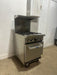 "COOKRITE" H.D COMMERCIAL NAT GAS 4 BURNER STOVE WITH OVEN ON CASTERS - Second Life - Equipment - collection_name