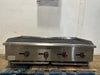"COOLER DEPOT" H.D COMMERCIAL 47.5"W N Gas Radiant Countertop Charbroiler Grill - Second Life - Equipment - collection_name