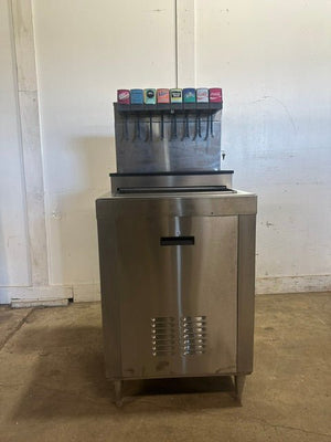 "CORNELIUS CB2323-AK"COMMERCIAL 8 HEADS SODA MACHINE W/ ICE BIN 115V