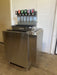CORNELIUS CB2323AK6 6 FLAVORS SODA /POP MACHINE W/ DROP - IN ICE BIN & CUP HOLDER - Second Life - Equipment - collection_name