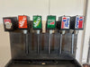 CORNELIUS CB2323AK6 6 FLAVORS SODA /POP MACHINE W/ DROP - IN ICE BIN & CUP HOLDER - Second Life - Equipment - collection_name