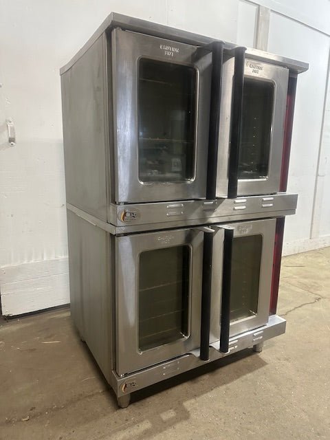 "CPG 351FEC100C" DOUBLE STACK ELECTRIC CONVECTION OVEN W/ 6 RACKS, 208v 3ph - Second Life - Equipment - collection_name
