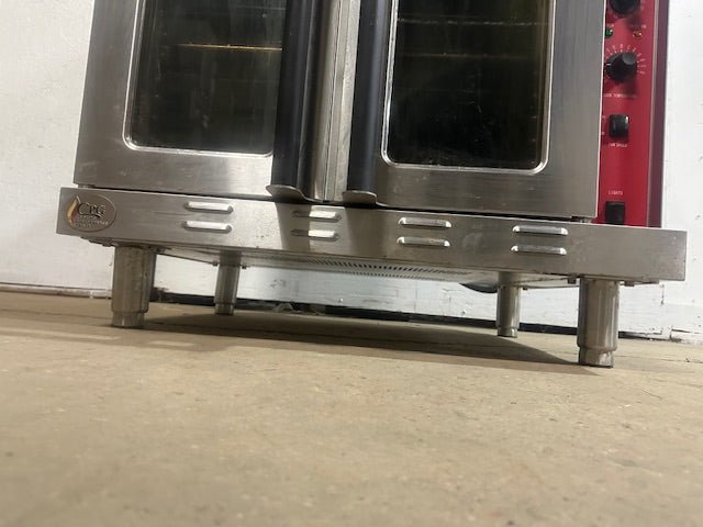 "CPG 351FEC100C" DOUBLE STACK ELECTRIC CONVECTION OVEN W/ 6 RACKS, 208v 3ph - Second Life - Equipment - collection_name