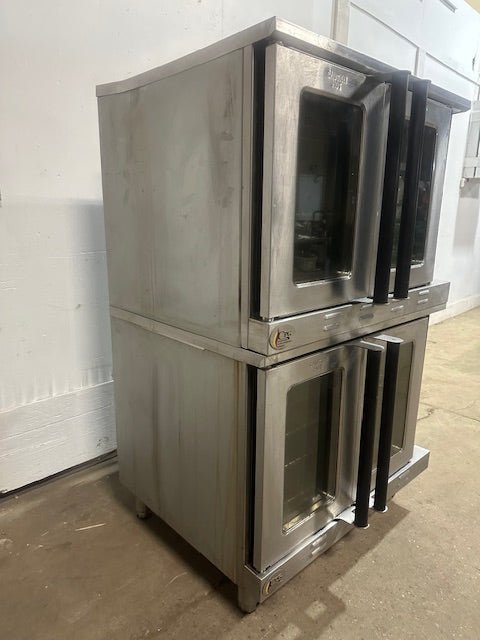 "CPG 351FEC100C" DOUBLE STACK ELECTRIC CONVECTION OVEN W/ 6 RACKS, 208v 3ph - Second Life - Equipment - collection_name