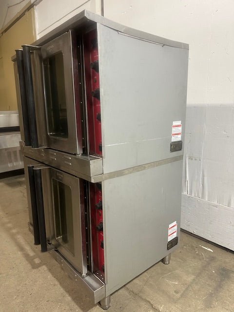 "CPG 351FEC100C" DOUBLE STACK ELECTRIC CONVECTION OVEN W/ 6 RACKS, 208v 3ph - Second Life - Equipment - collection_name