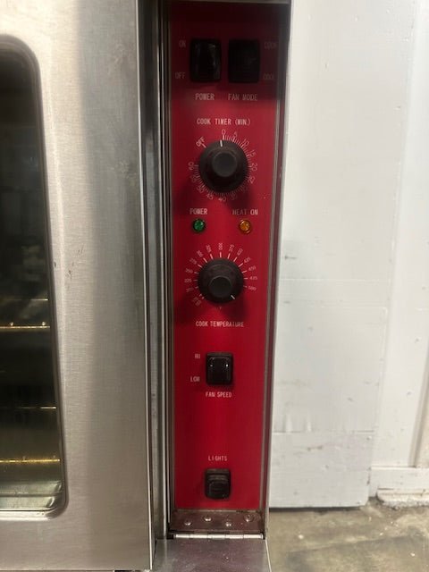 "CPG 351FEC100C" DOUBLE STACK ELECTRIC CONVECTION OVEN W/ 6 RACKS, 208v 3ph - Second Life - Equipment - collection_name