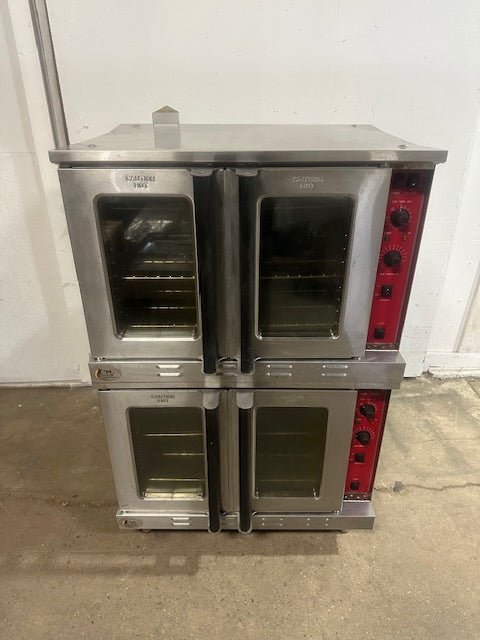 "CPG 351FEC100C" DOUBLE STACK ELECTRIC CONVECTION OVEN W/ 6 RACKS, 208v 3ph - Second Life - Equipment - collection_name
