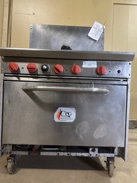 CPG 6 BURNER 36 INCH RANGE WITH STANDARD OVEN 210,000 BTU - Bargains R Ours - #collection_name#