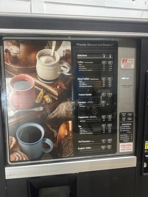 CRANE NATIONAL VENDORS MODEL 637 DUAL CUP FRESH BREW COFFEE MACHINE 115v 1ph - Second Life - Equipment - collection_name