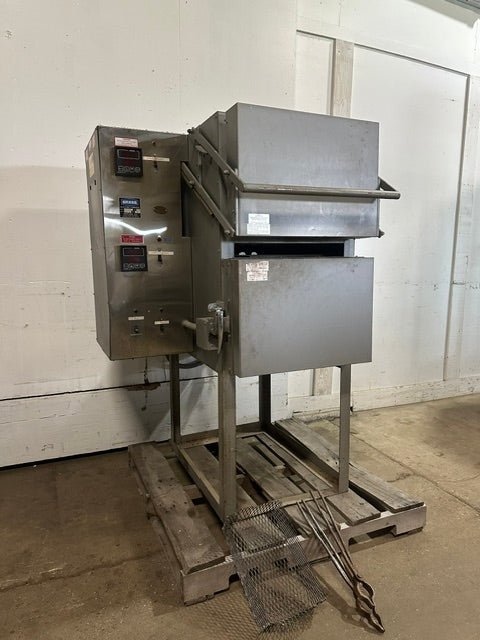 CRESS C2121/942 Industrial Dual Chamber Electric Heat Treat Furnace Oven, 3PH - Second Life-Equipment-#collection_name#