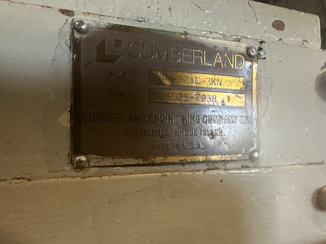 CUMBERLAND 230v 3ph MODEL: 284 - GRAN - 3KN GRANULATOR - Second Life - Equipment - collection_name