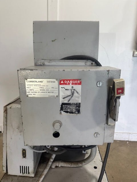 CUMBERLAND GRN 184 JOHN BROWN PLASTICS MACHINERY 10HP GRINDERS GRANULATORS,3PH - Second Life - Equipment - collection_name