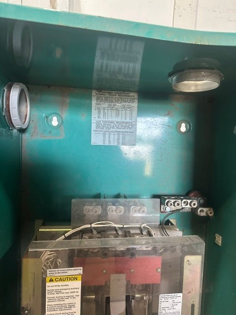 "CUMMINS OTECC-5735860" AUTOMATIC GENERATOR TRANSFER SWITCH, 480 V, 400 AMPS - Second Life-Equipment-collection_name