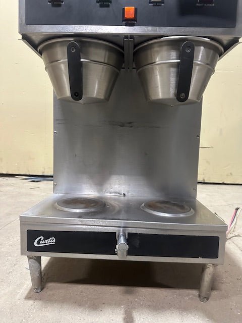 "CURTIS" ELECTRIC DUAL COFFEE BREWER MACHINE ON LEG - Bargains R Ours - #collection_name#