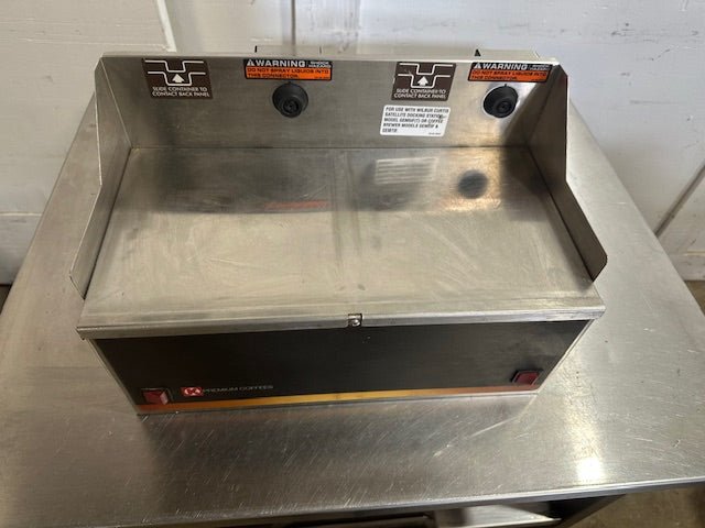 "CURTIS GEM5IFT105" S.S TWIN SATELLITE COFFEE WARMER STAND, 120V 1PH - Second Life - Equipment - collection_name
