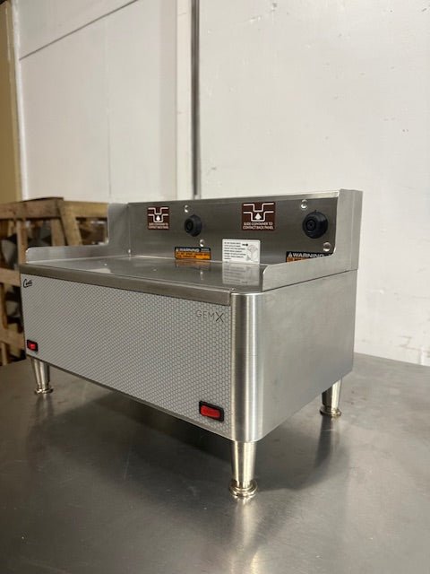 "CURTIS GEM5XTIFT" S.S TWIN SATELLITE COFFEE WARMER STAND ON LEGS(CT) - Second Life - Equipment - collection_name