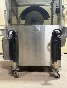 CUSTOM BOX TURNER #2 BOX FLIPPER TURNER MACHINE WITH 8 INCH CONVEYOR O ...