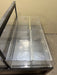 CUSTOM BUILT STEEL FRAMED DOUBLE SIDED ACRYLIC DISPLAY CART MERCHANDISER SELF SERVICE ON CASTERS - Bargains R Ours - #collection_name#