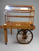 "CUSTOM BUILT" WOODEN BAKERY DISPLAY MERCHANDISING WITH HIGH END FINISHED WHEEL - Bargains R Ours - #collection_name#