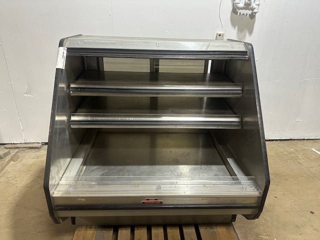 CUSTOM DELI'S INC SELF SERVICE HOT FOOD WARMER DISPLAY MERCHANDISER, HEATED AND LIGHTED - Bargains R Ours - #collection_name#