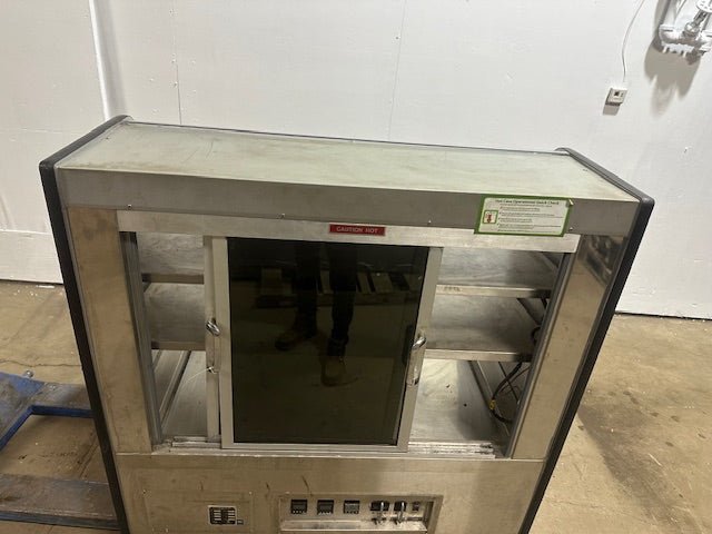 CUSTOM DELI'S INC SELF SERVICE HOT FOOD WARMER DISPLAY MERCHANDISER, HEATED AND LIGHTED - Bargains R Ours - #collection_name#