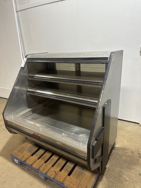 CUSTOM DELI'S INC SELF SERVICE HOT FOOD WARMER DISPLAY MERCHANDISER, HEATED AND LIGHTED - Bargains R Ours - #collection_name#