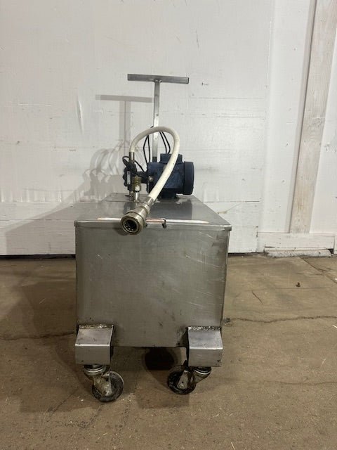 "DARLING 402" PORTABLE COMMERCIAL COOKING OIL FILTER/CADDY WITH PUMP, 120V 1 PH - Second Life - Equipment - collection_name